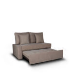 Transformer 2+Lounger sofa with storage