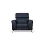 PL-114 Half Leather One Seater Sofa