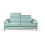 PL-115 Half Leather 2 Seater Sofa